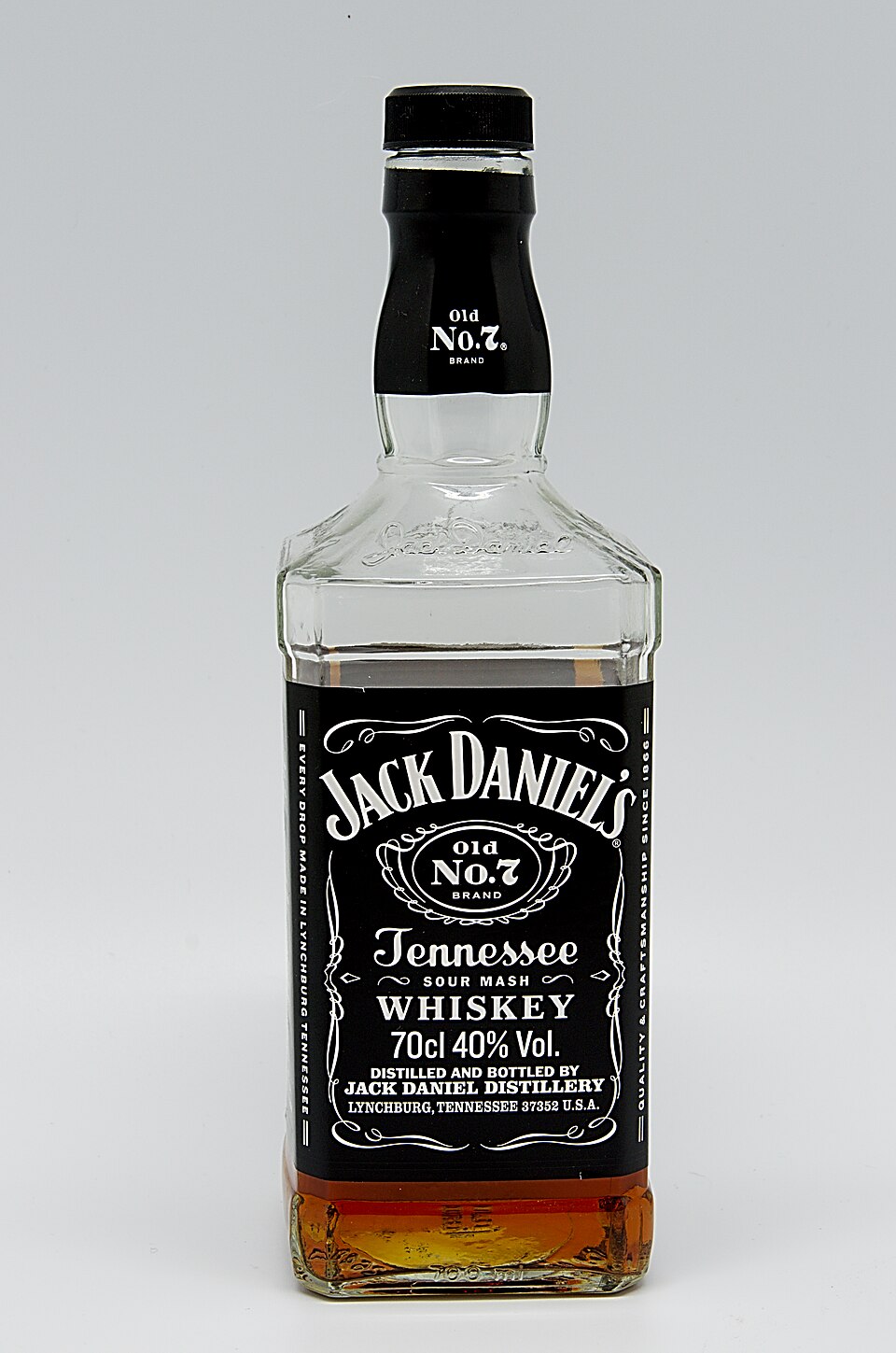 ジャックダニエル Old No.7のボトル写真